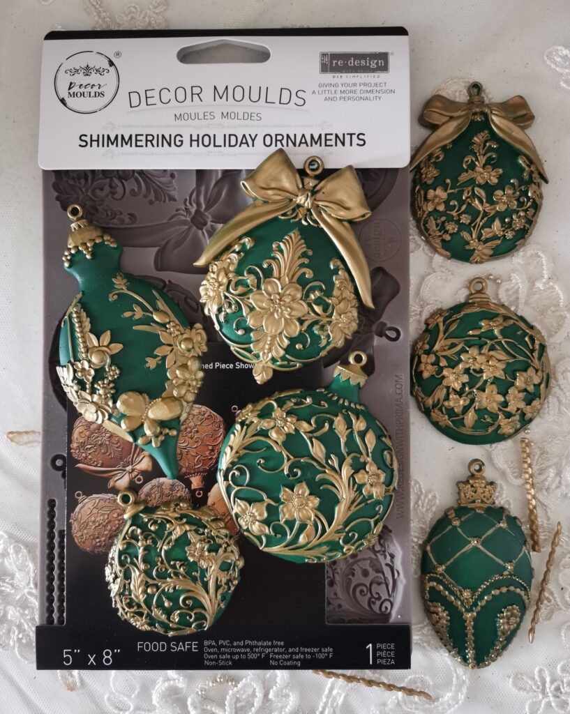 $23.99 Shimmering Holiday Ornaments