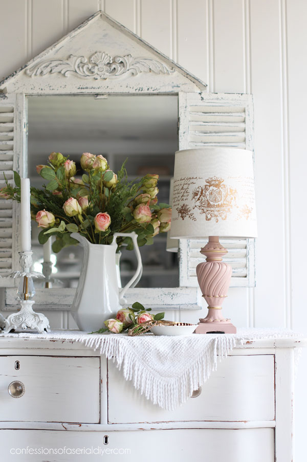 Lamp in Tea Rose