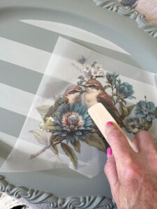 Painting a Silver Plated Tray with Silk Mineral Paint | Confessions of ...