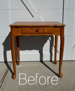 Trashed $10 Thrift Store Table Makeover | Confessions of a Serial Do-it ...