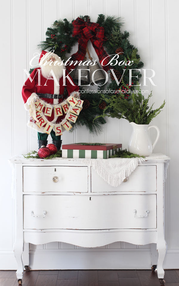 Update a flatware box for the holidays