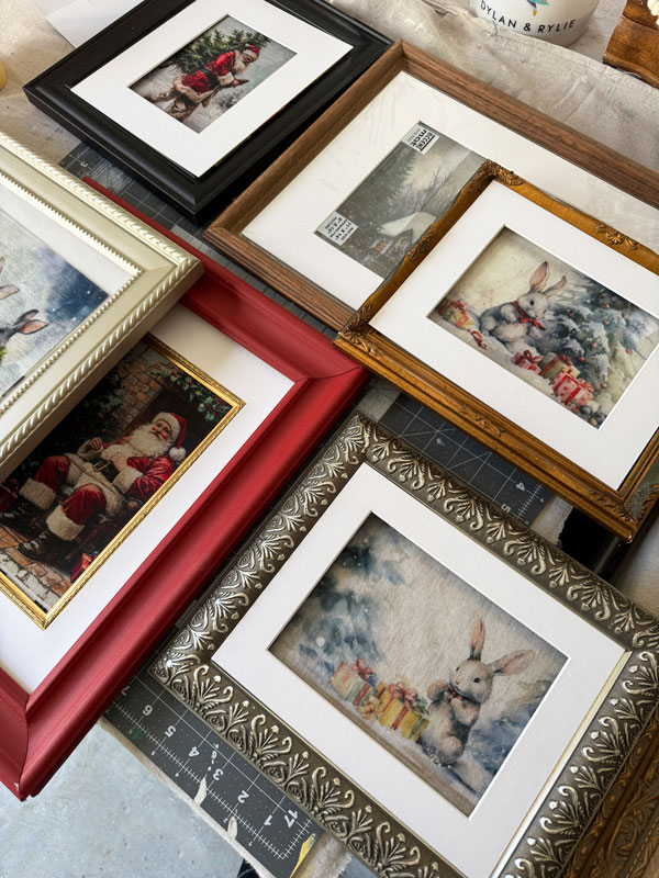 Create holiday art with Decoupage Paper