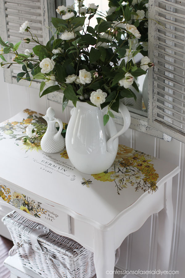 $10 Trashed Thrift Store Table Makeover