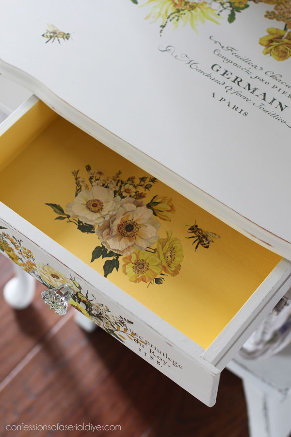 Yellow surprise drawer
