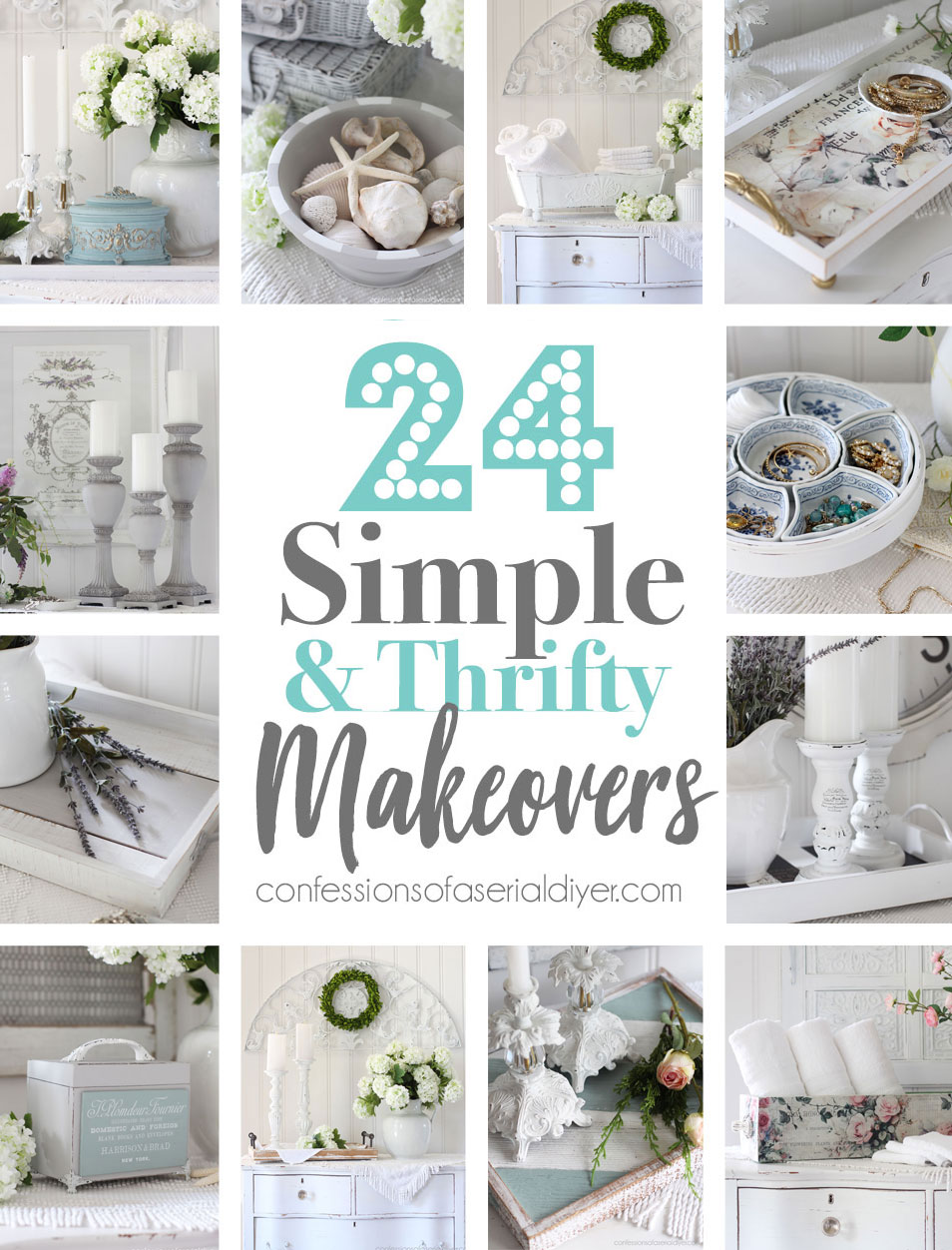 24 Simple & thrifty makeovers