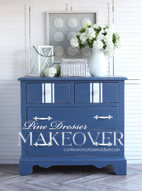 Painted Pine Dresser
