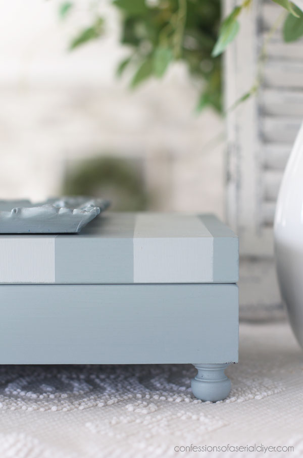 Make an old flatware box beautiful! 