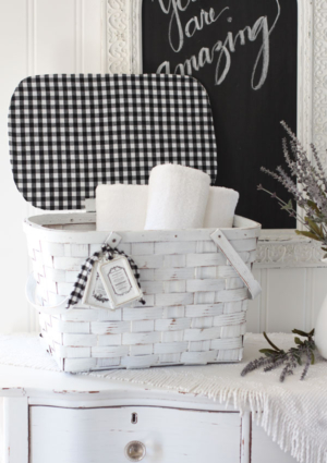 Vintage Picnic Basket Update