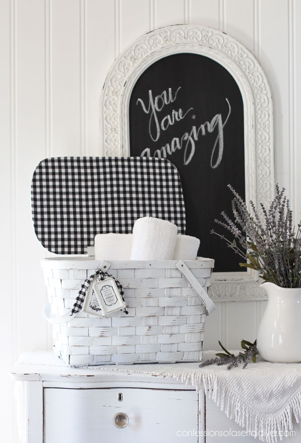 Vintage Picnic Basket Update