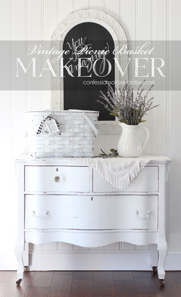 Vintage Picnic Basket Update