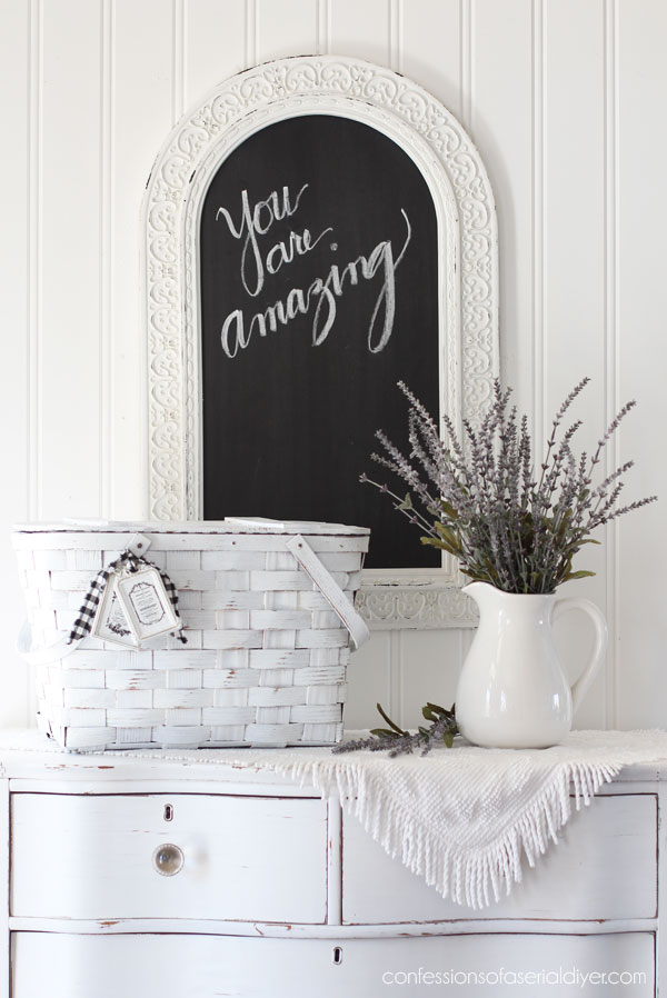 Vintage Picnic Basket Update