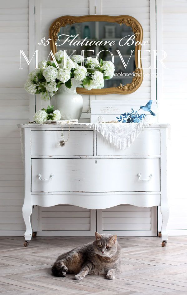 $5 Flatware Box Update