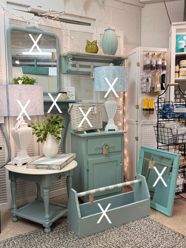 Come take my antique mall booth tour!