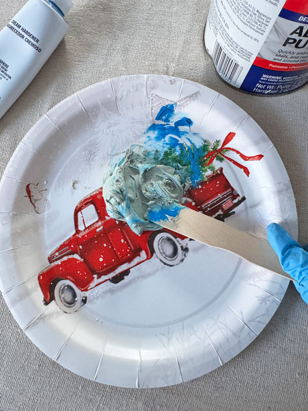 How to fix chewed up trim with bondo