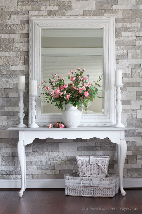 How to fix chewed up trim: a dumpster mirror makeover