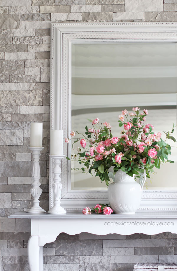 How to fix chewed up trim: a dumpster mirror makeover