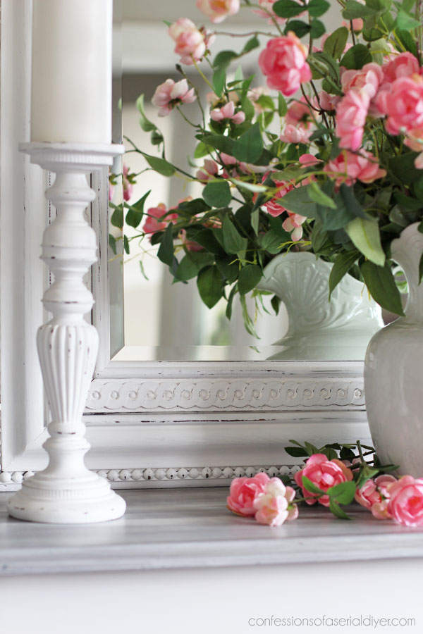 How to fix chewed up trim: a dumpster mirror makeover