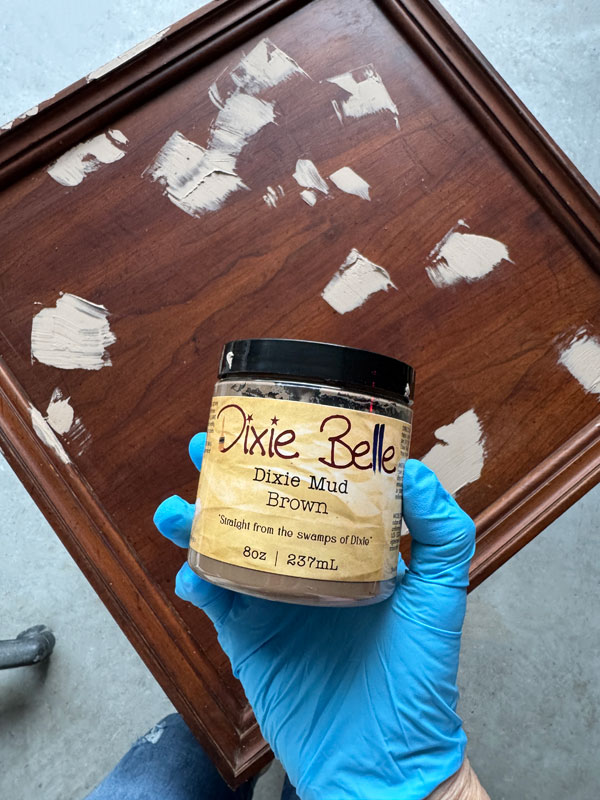 Fill dings and scratches with Dixie Mud