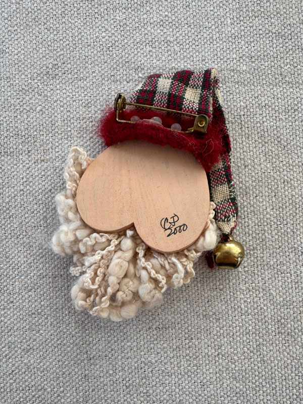 Handmade Santa PIn