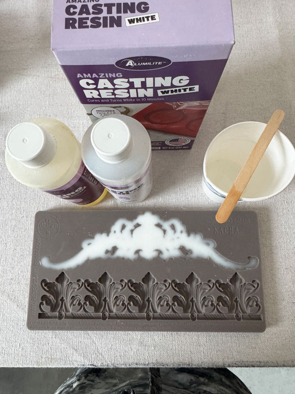 Casting the Enlightened Etchings Mould