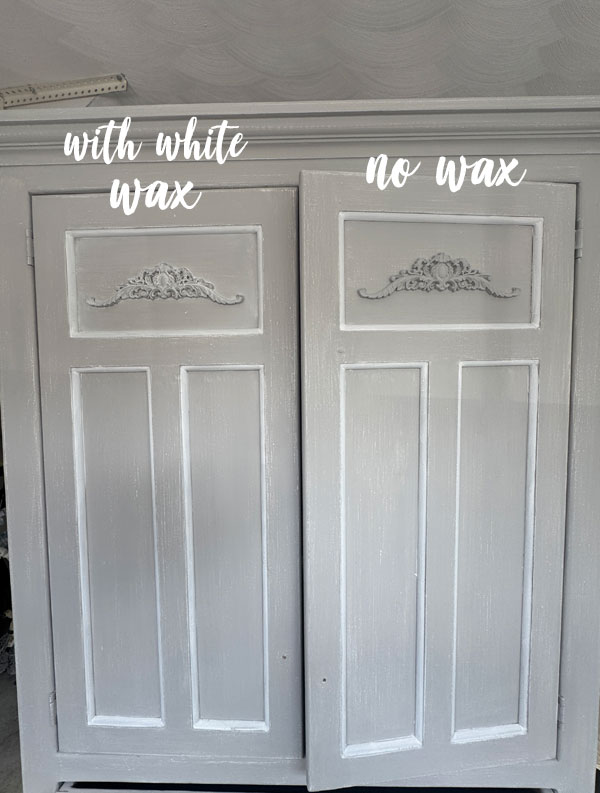 White Wax to highlight details