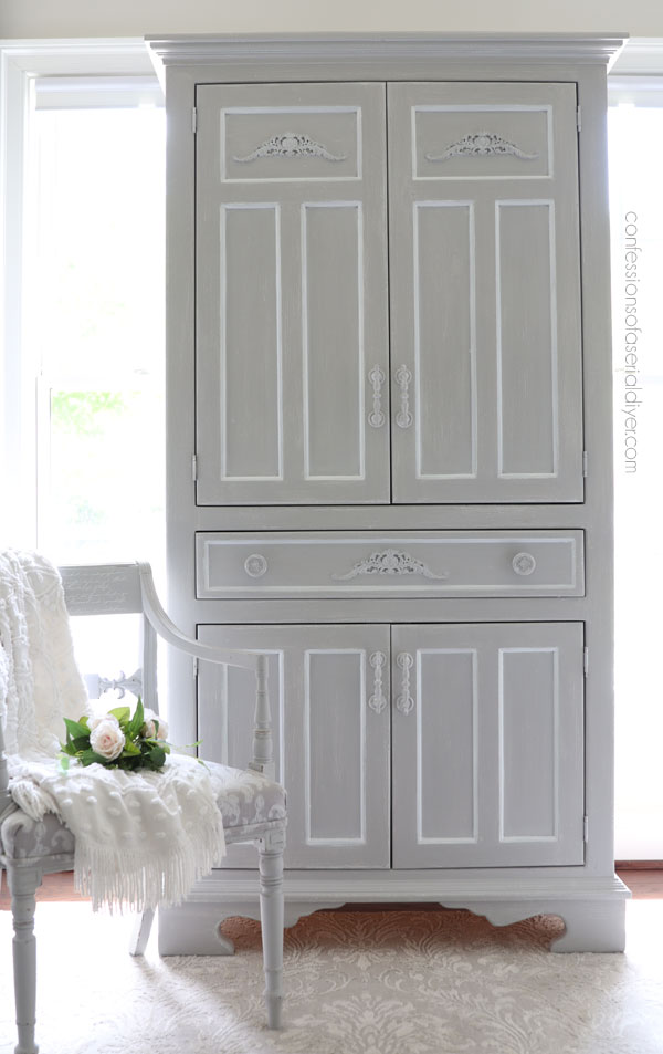 Painted Pine Armoire