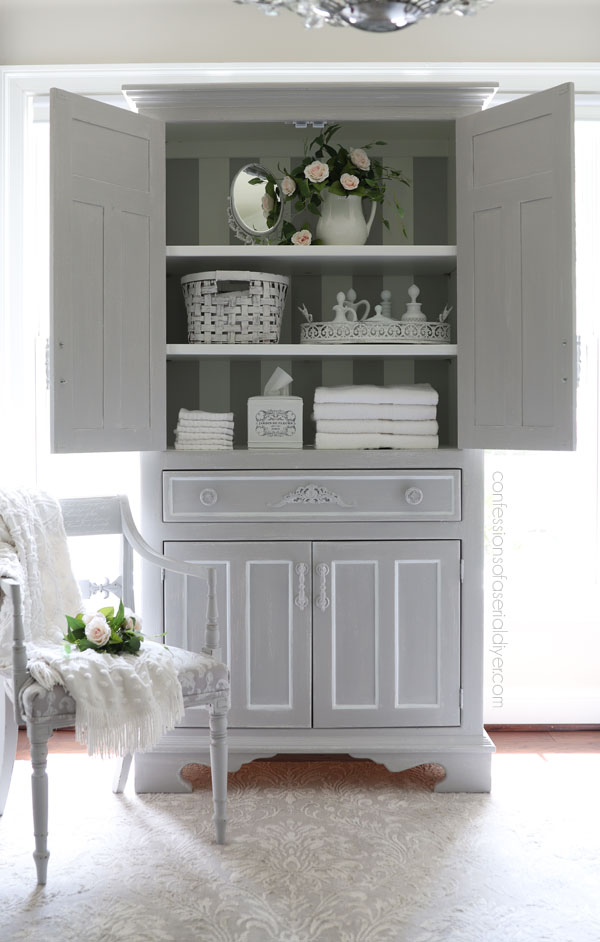 Painted Pine Armoire