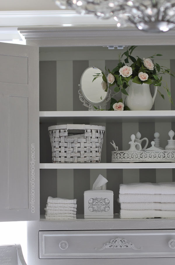Painted Pine Armoire
