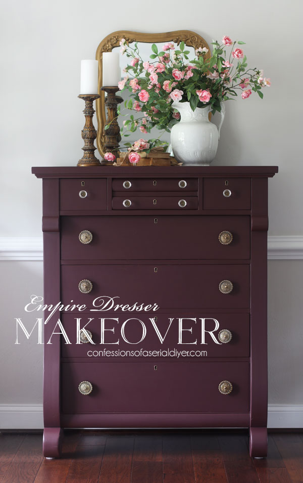 Apothecary Empire Dresser Makeover