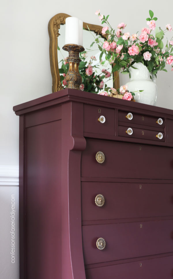 Painted Empire dresser