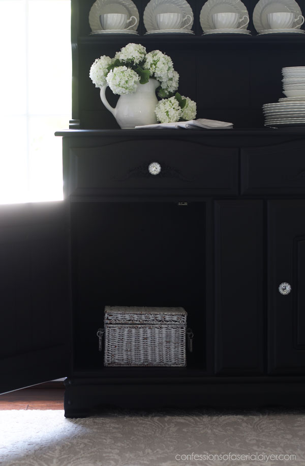 Painted Hutch Makeover