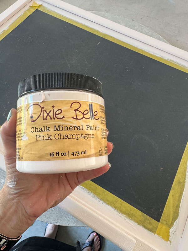 Pink Champagne by Dixie Belle paint