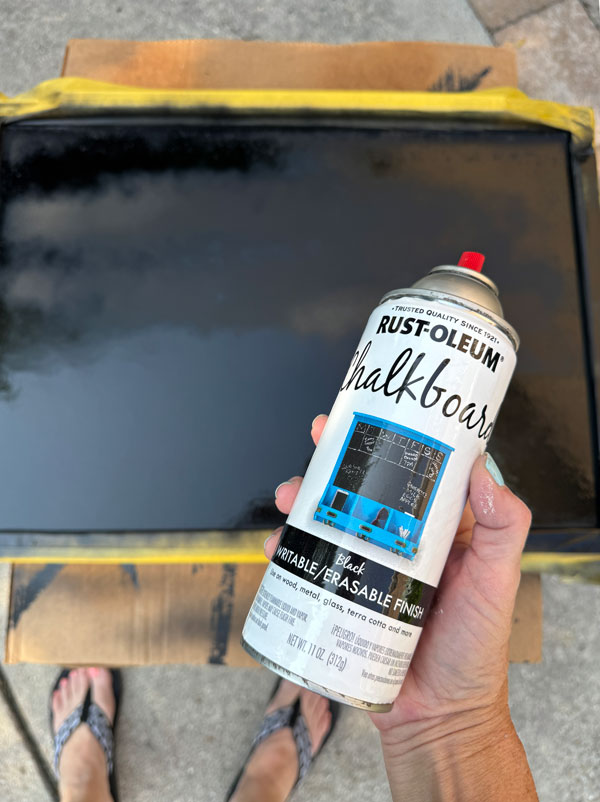 Rust oleum Chalkboard Spray paint