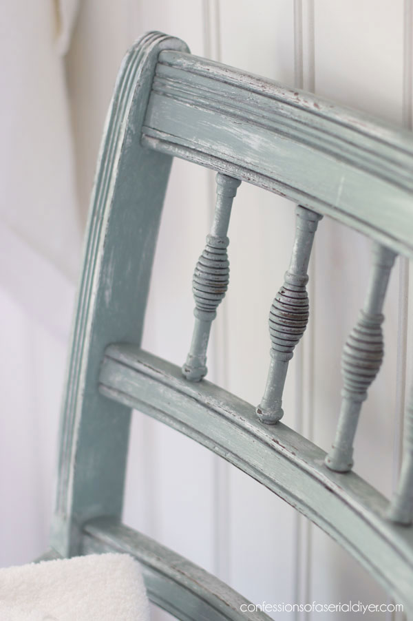 How to ge the easiest weathered paint finish