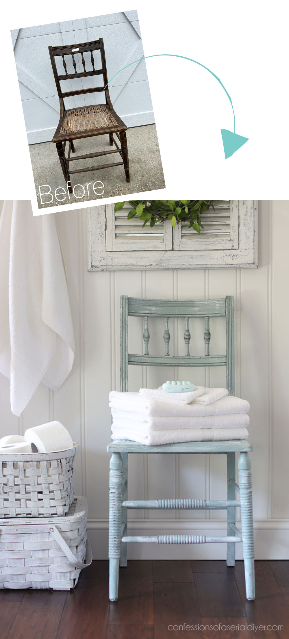 How to ge the easiest weathered paint finish