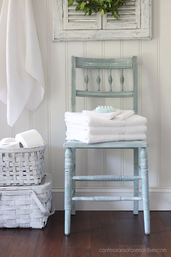 How to ge the easiest weathered paint finish