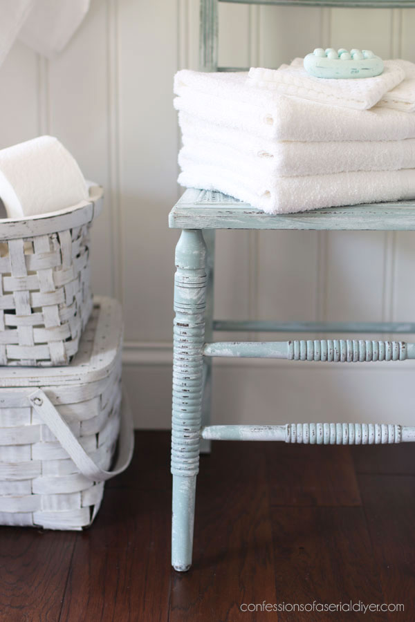 How to ge the easiest weathered paint finish