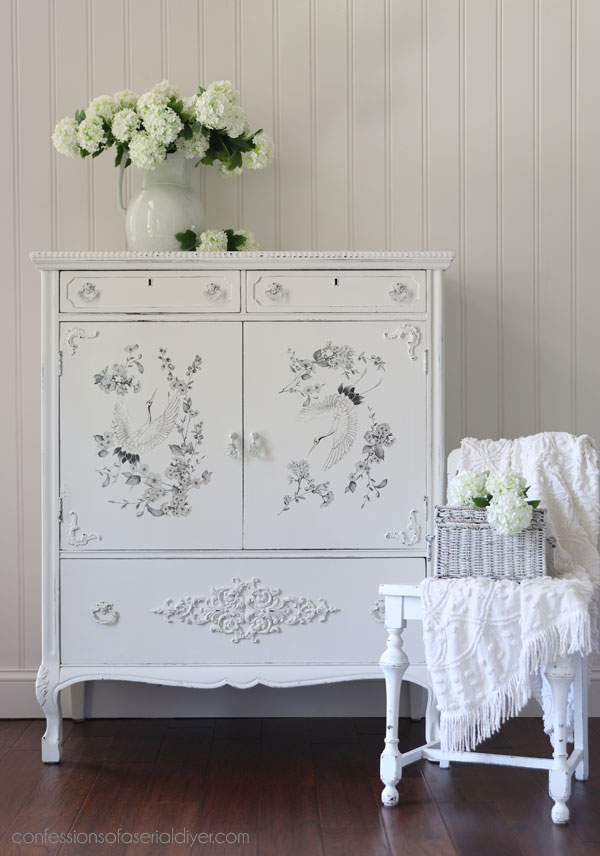 Antique Gentlemen's Cabinet Makeover