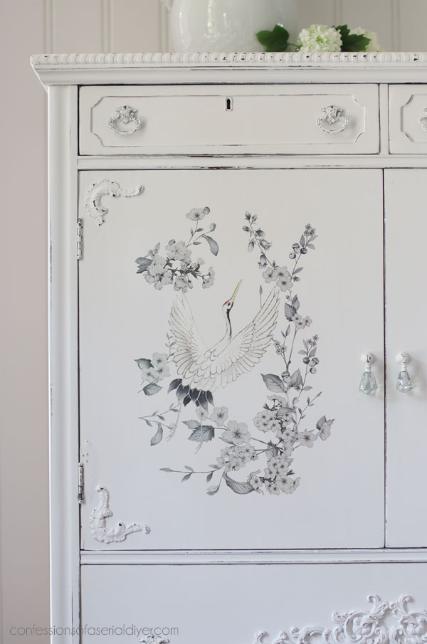 Antique Gentlemen's Cabinet Makeover