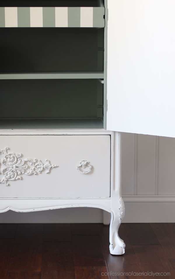 Antique Gentlemen's Cabinet Makeover