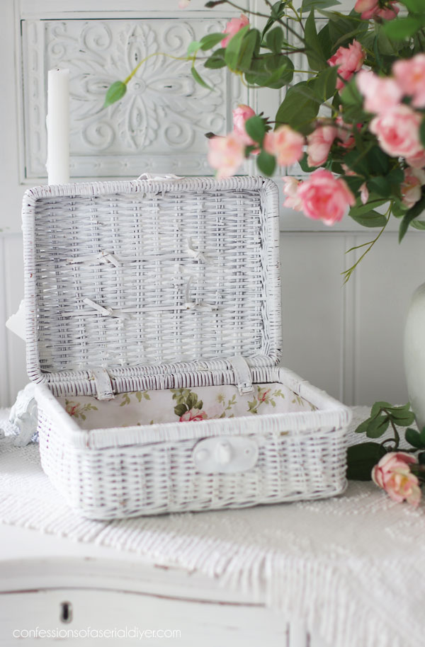 My favorite way to paint baskets!