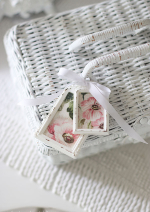 My favorite way to paint baskets!