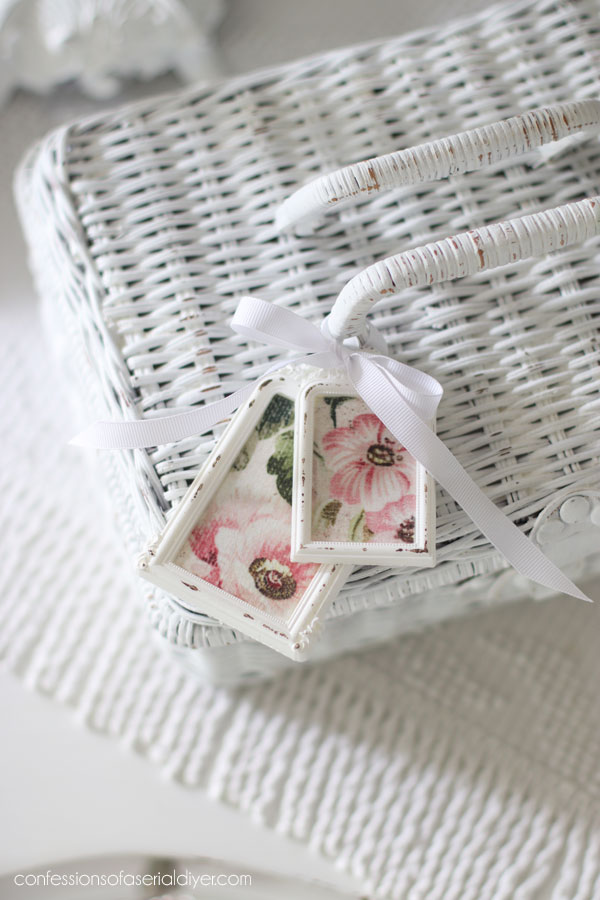 My favorite way to paint baskets!