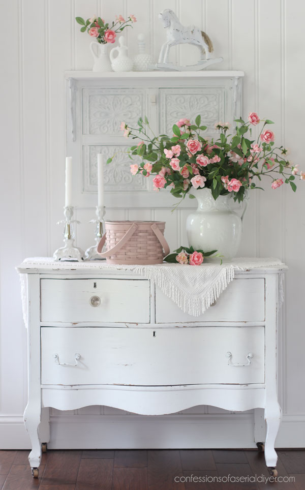 My favorite way to paint baskets!
