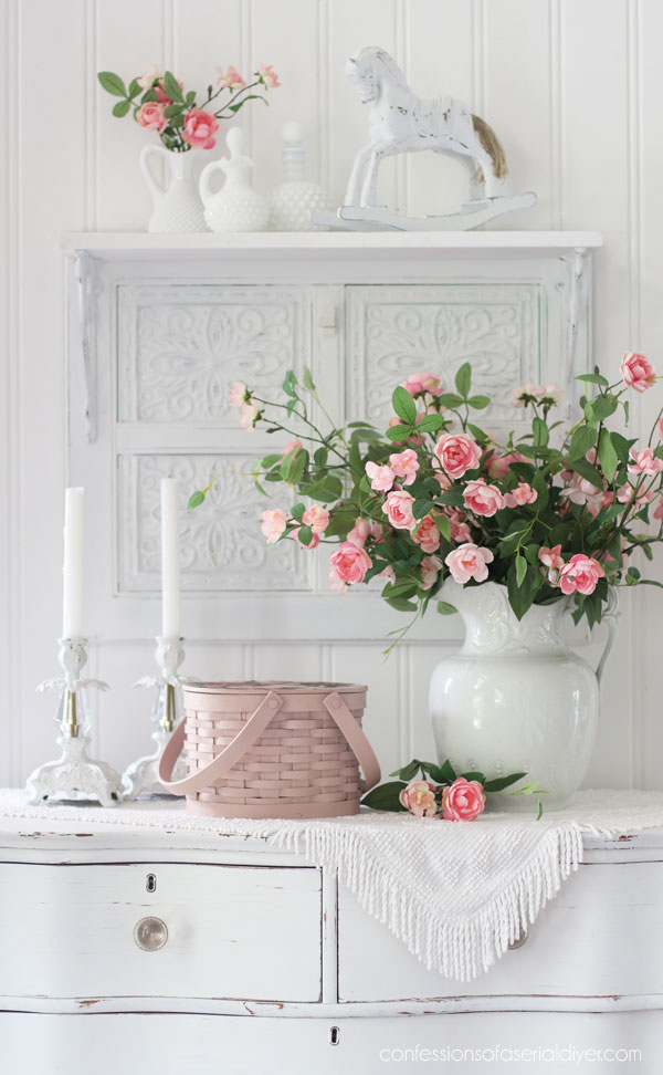 My favorite way to paint baskets!