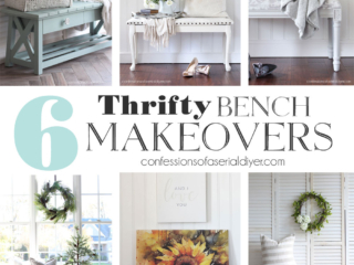 Six Thrifty Bench Makeovers