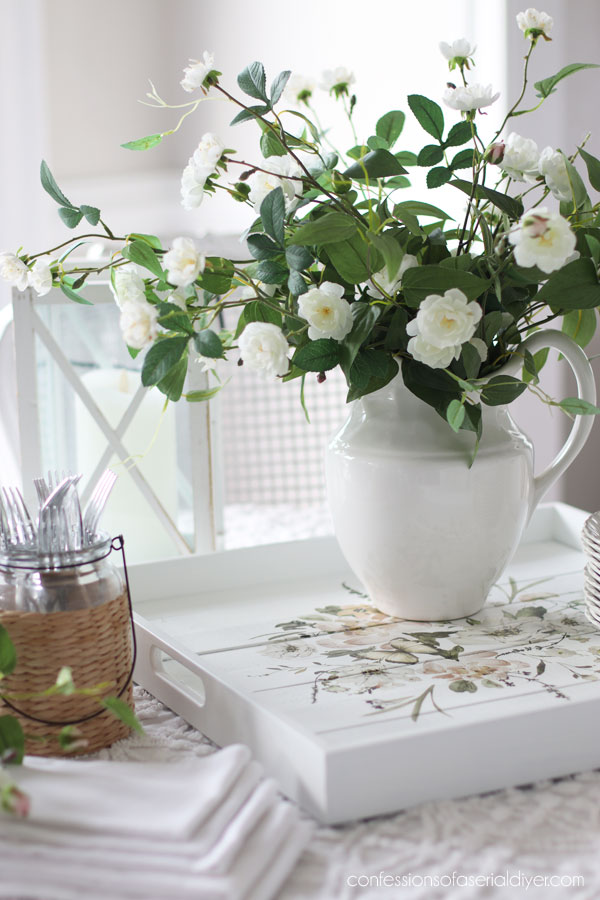 Wooden Tray Makekover