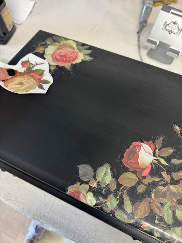 Midnight Rose Transfer from Redesign with Prima