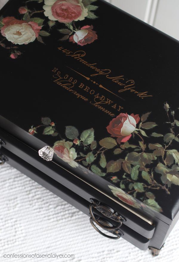 Midnight Rose Transfer from Redesign with Prima