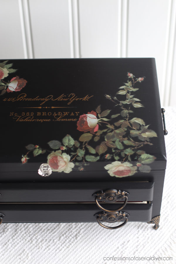 Midnight Rose Transfer from Redesign with Prima